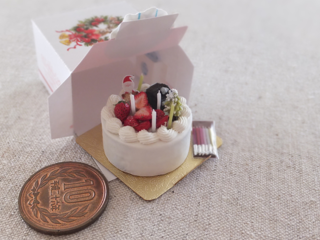 ミニチュア ケーキ 四種 ヤフオク出品中 Shibazukeparipariのミニチュア 食品サンプル