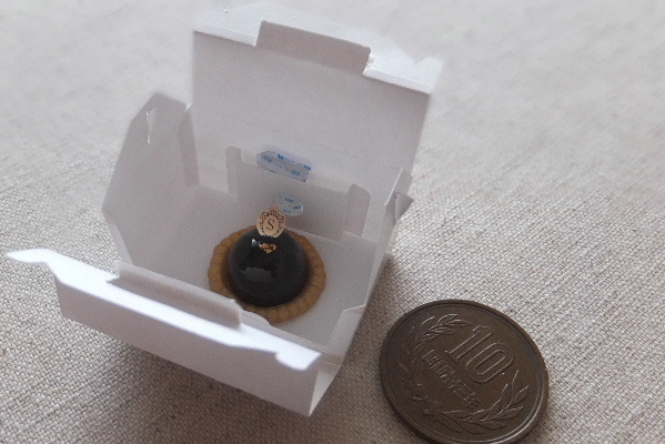 cake miniature ミニチュア　食品サンプル　ショコラムース