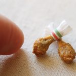 friedchicken miniature ミニチュアフード　クリスマス オードブル