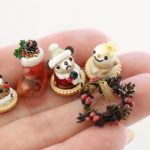 miniature ミニチュア　クリスマスケーキ