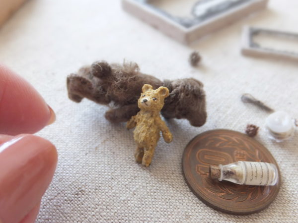 Teddy bear miniature テディベア　ミニチュア