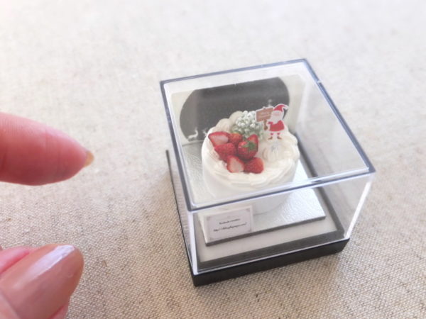 Christmas miniature ミニチュア　クリスマスケーキ